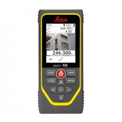 Leica DISTO X6 – odolný laserový dálkoměr 250 m s kamerou