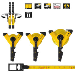 Měřicí pásmo STABILA LBM 1000 STEEL