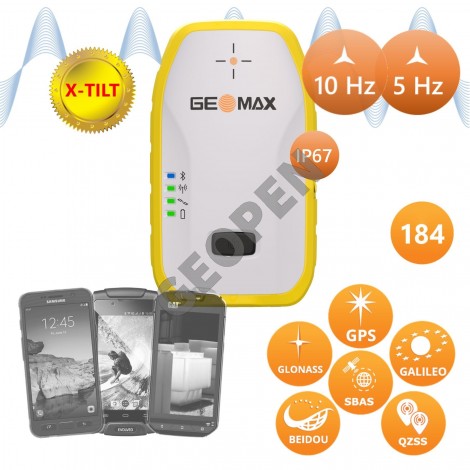 RTK sestava Geomax Zenith06 pro GIS