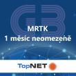 TopNET - RTK korekce na měsíc