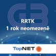 TopNET - RTK korekce na rok