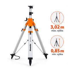 TS-680 – těžký teleskopický stativ s elevátorem 3,02 m