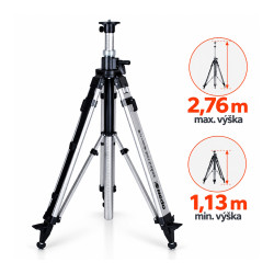 TS-700 Industrial Line – stativ s elevátorem pro laserové skenery 2,76 m